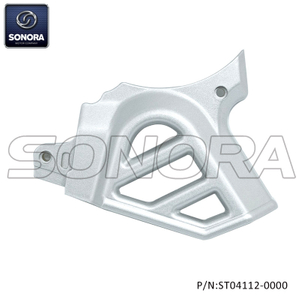 Minarelli AM6 Sproket cover-Silver (P/N:ST04112-0000) Top Quality