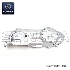 Vespa Primavera,Sprint50cc 3V 4T Left Crankcase Cover-Silver (P/N:ST04051-0008) Top Quality