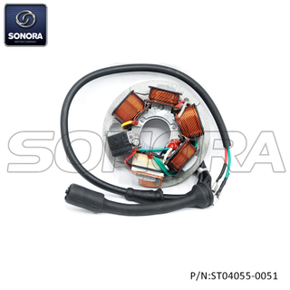  Stator for Vespa Pk Ape 50cc 5 wires OEM 199500 (P/N:ST04055-0051） Top Quality 