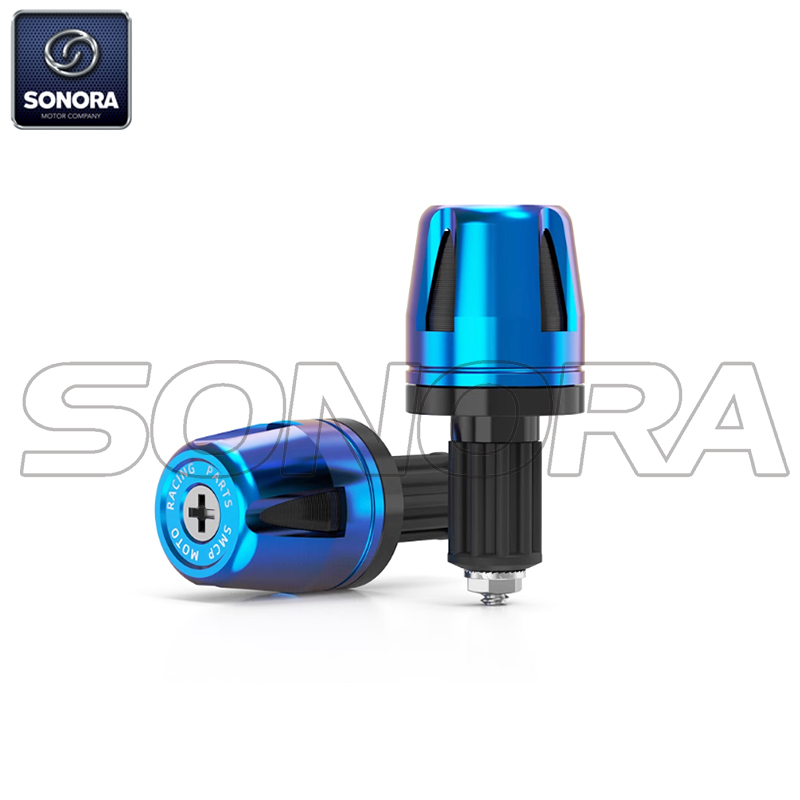 BAR END CAPS Blue Top Quality