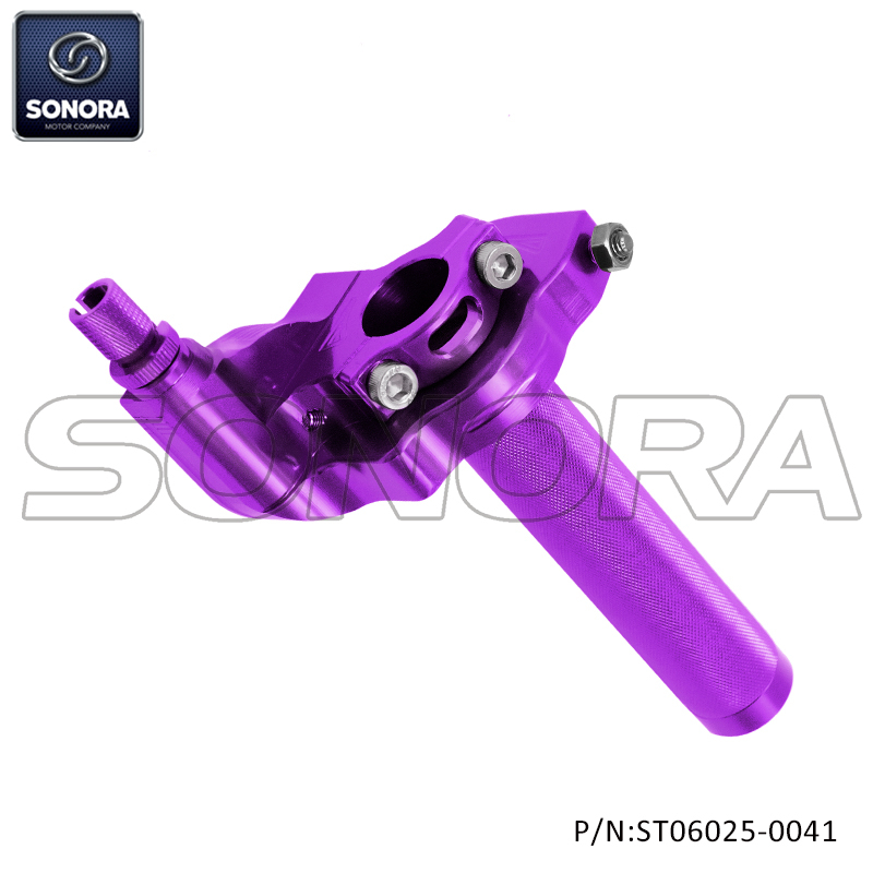 Universal CNC throttle handle purple (P/N:ST06025-0041) High Quality