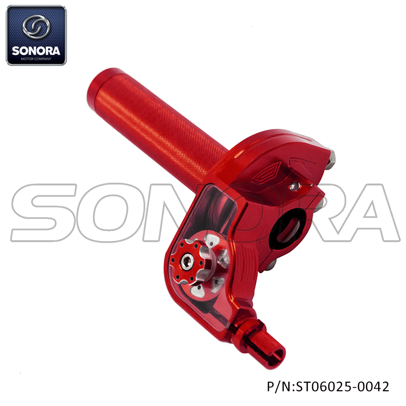 Universal CNC throttle handle red (P/N:ST06025-0042) High Quality