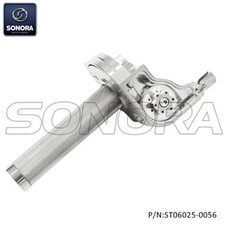 Universal throttle handle CNC Silver (P/N:ST06025-0056) High Quality