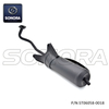 GY6-50 Exhaust with EMARK (P/N: ST06058-0018) Top Quality
