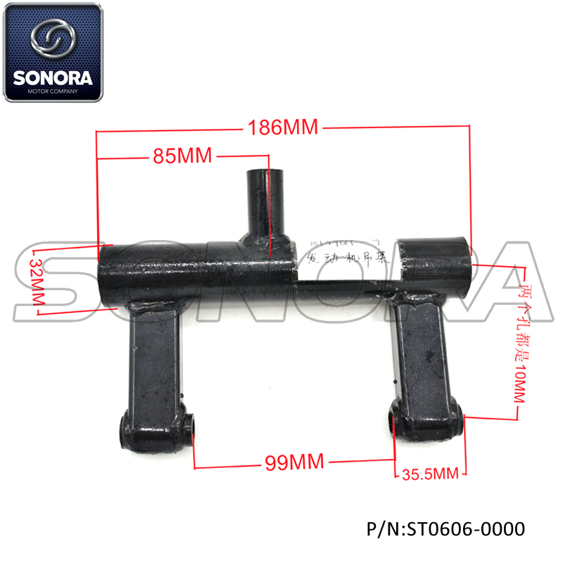 BAOTIAN SPARE PART BT49QT-9D3 Engine hanger (P/N:ST06066-0000) Top Quality