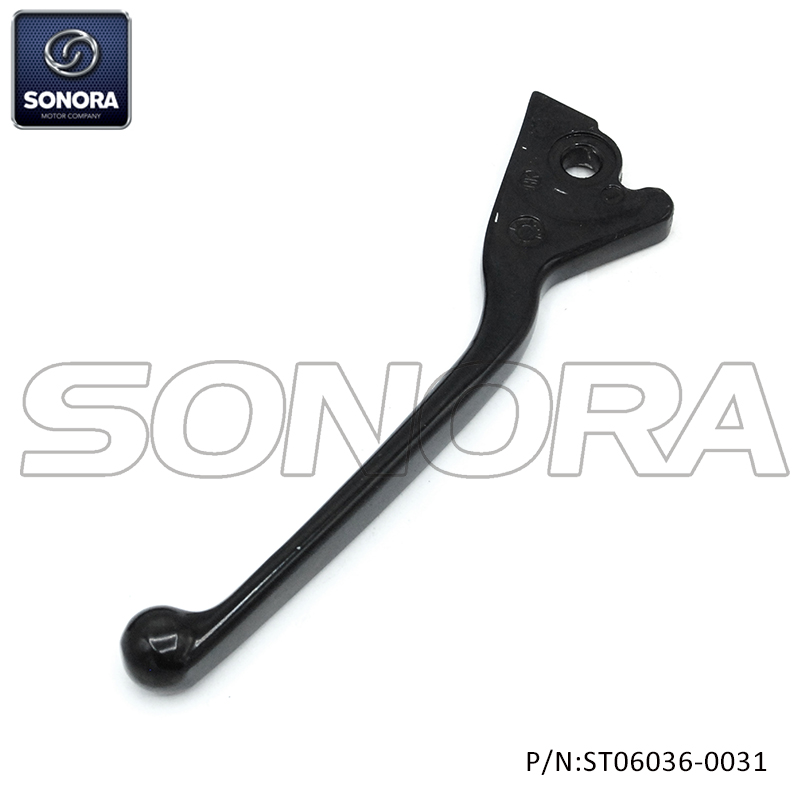 Right lever for Piaggio Zip 50 4T Gloss black(P/N:ST06036-0031) Top Quality