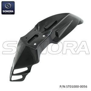  Front fender for SUPERMOTARD BLACK (UNIVERSAL) (P/N:ST01000-0056) Top Quality