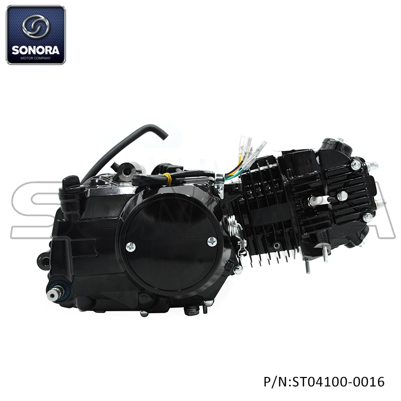 LIFAN 1P52FMI-K 125cc Engine 4 GEARS Manuel clutch Black (P/N:ST04100-0016 ） Top Quality 