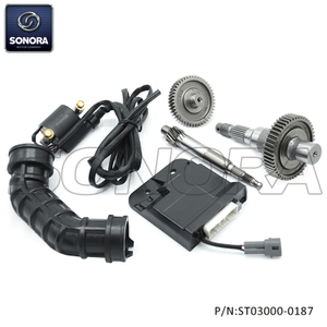 PIAGGIO ZIP 50CC EURO4 ECU WITH GEAR (P/N:ST03000-0187) top quality