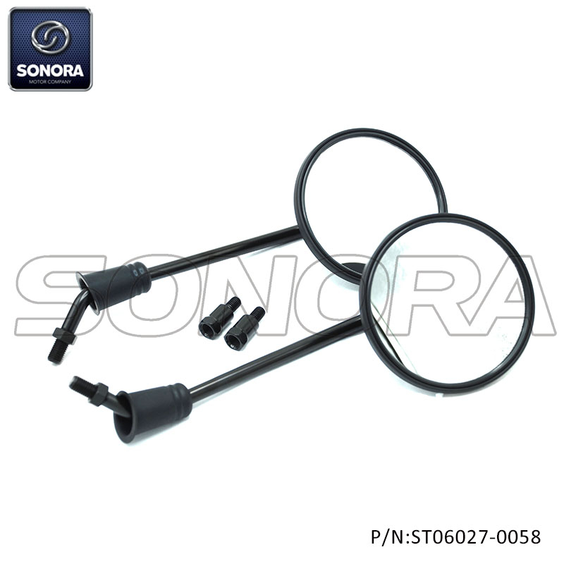SYM MIO MIRROR SET-Matt black（P/N:ST06027-0058） Top Quality