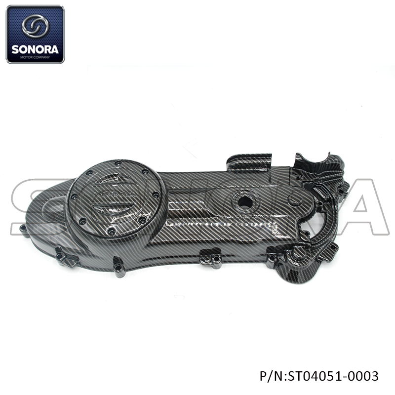 Crankcase Cover Zip Carbon Printing (P/N:ST04051-0003) Top Quality