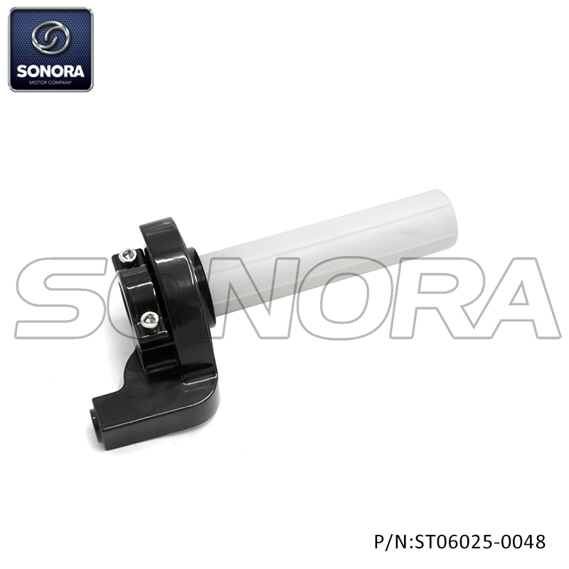 Throttle handle white (P/N:ST06025-0048) Top Quality