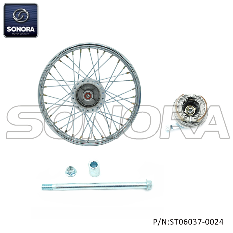 CG125 FRONT WHEEL COMPLETE（P/N:ST06037-0024） Top Quality
