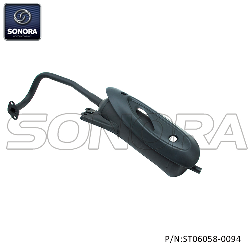 GY6-50 Exhaust with platic cover (P/N:ST06058-0094） Top Quality 