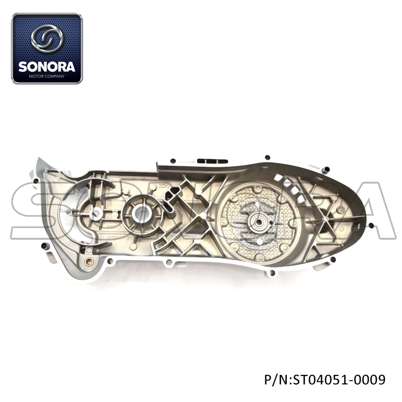 Vespa Primavera,Sprint50cc 3V 4T Left Crankcase Cover-Matt black (P/N:ST04051-0009) Top Quality