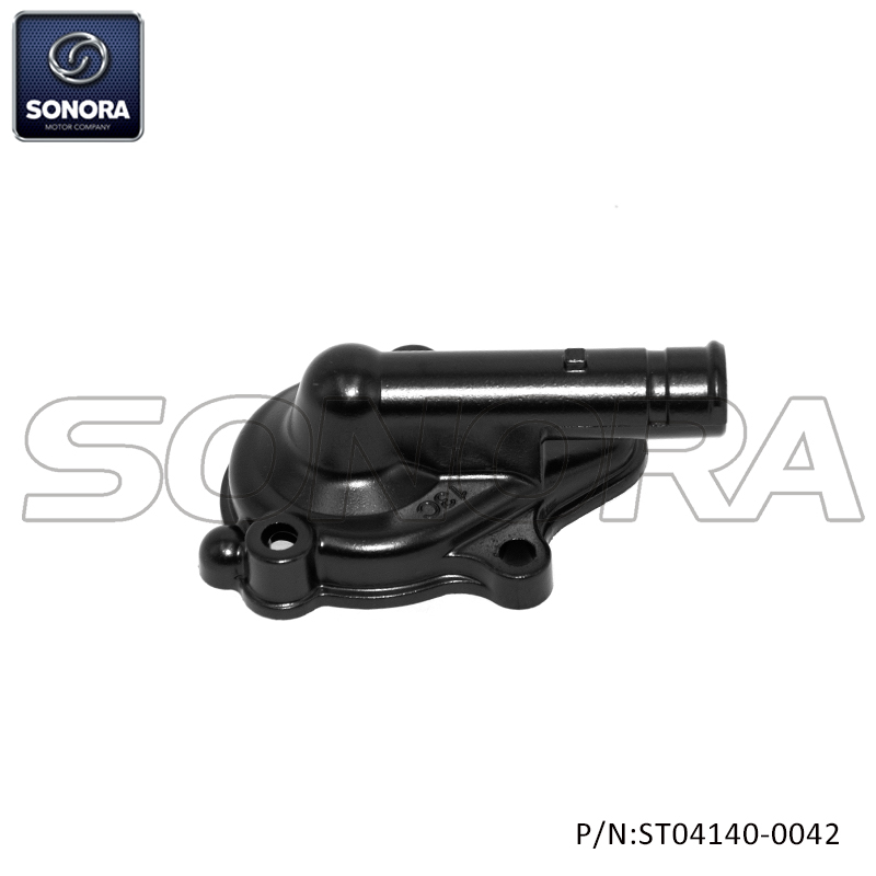 Minarelli AM6 Water pump cover 13C-E2422 black (P/N: ST04140-0042) Top Quality