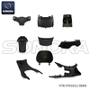 Body work set inside Piaggio Zip 2000 4-Stroke 9-piece black （P/N：ST01012-0068） Top Quality