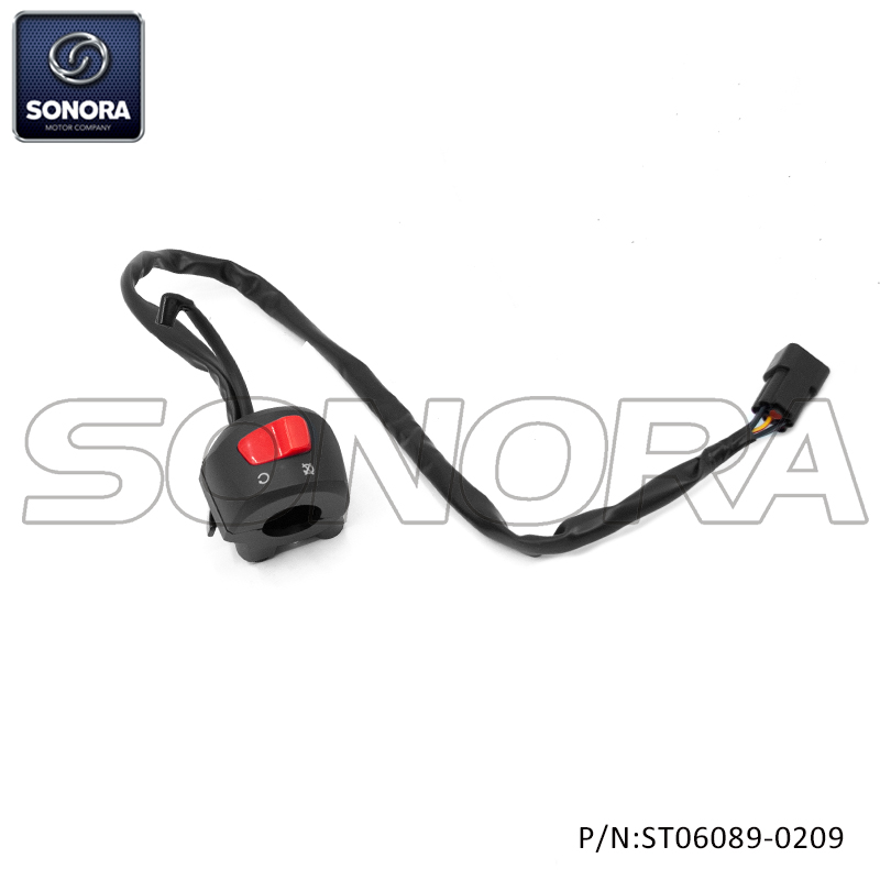 Right switch assembly ZS125-86A（P/N:ST06089-0209） Top Quality