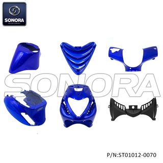 Body work set for Piaggio Zip 6 parts blue (P/N:ST01012-0070) top quality