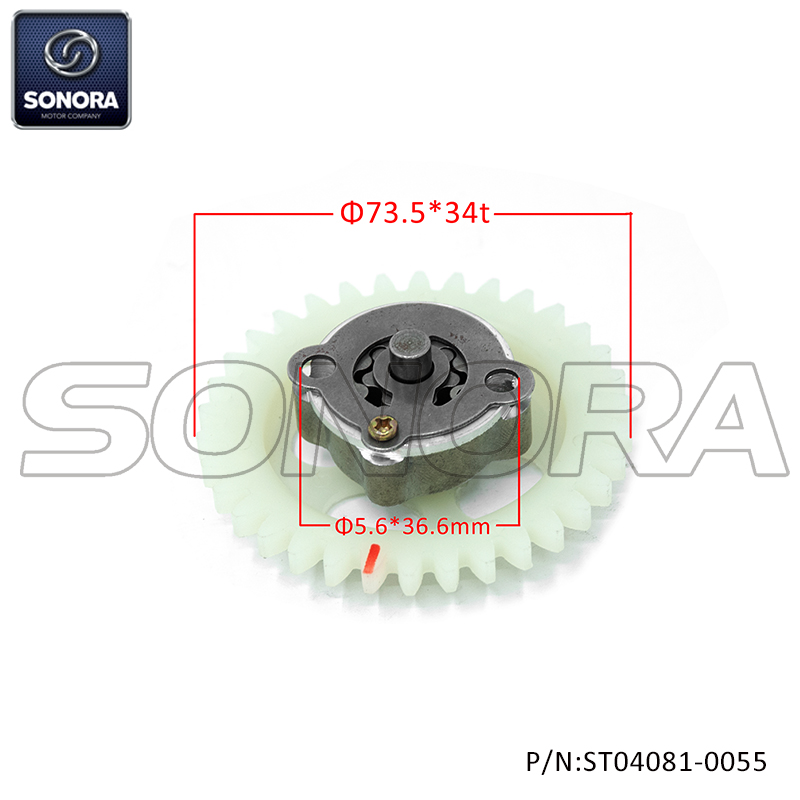 OIL PUMP for CRYPTON X 135 1S7-E3300-00 (P/N:ST04081-0055) Top Quality