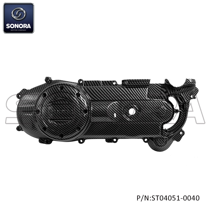 Crankcase cover for Piaggio Zip carbon printing SL081 (P/N:ST04051-0040) Top Quality