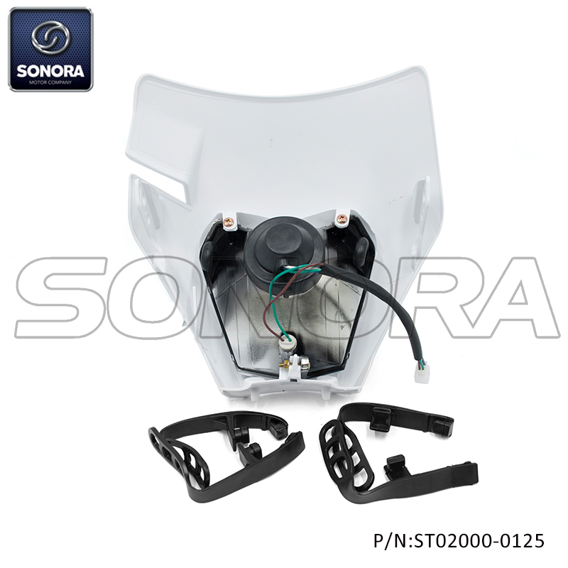 KTM Motocross Head light-white (P/N:ST02000-0125） Top Quality 
