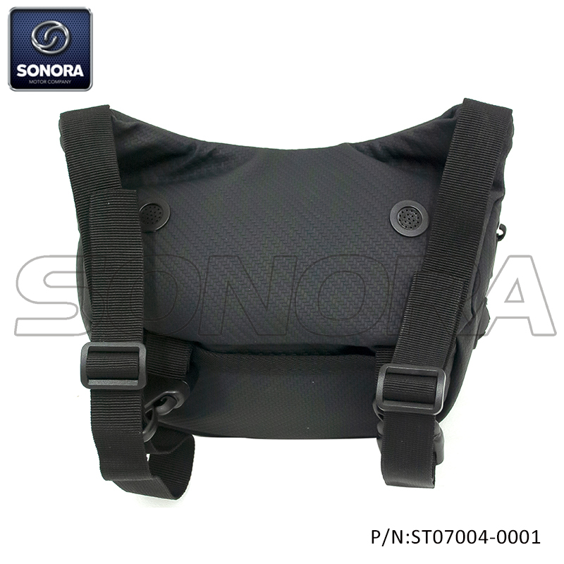 Handlebar Bag for Vespa,Lambretta,Scooter,Maxiscooter black (P/N:ST07004-0001) Top Quality